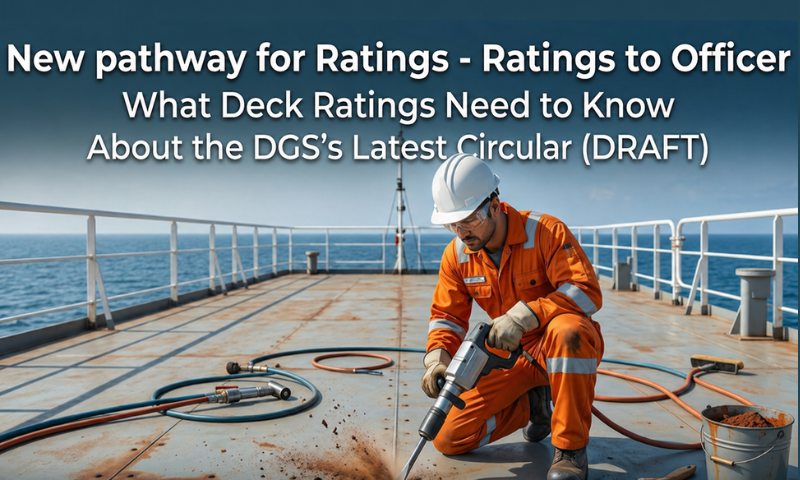 A New Route to Second Mate: What Deck Ratings Need to Know About the DGS's Latest Circular