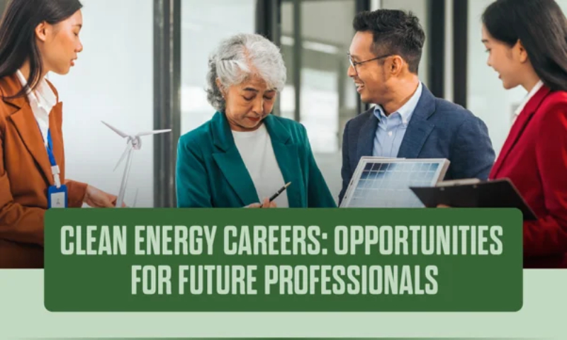 Clean energy careers and opportunities for future professionals in the renewable energy sector