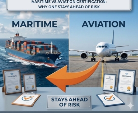 Maritime vs Aviation Certification: Why One Stays Ahead of Risk