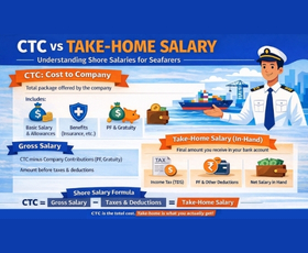 CTC vs Take-Home Salary in India: A Guide for Seafarers Moving to Shore Jobs