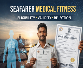 Seafarer Medical Fitness in India: Eligibility, Validity & Rejection